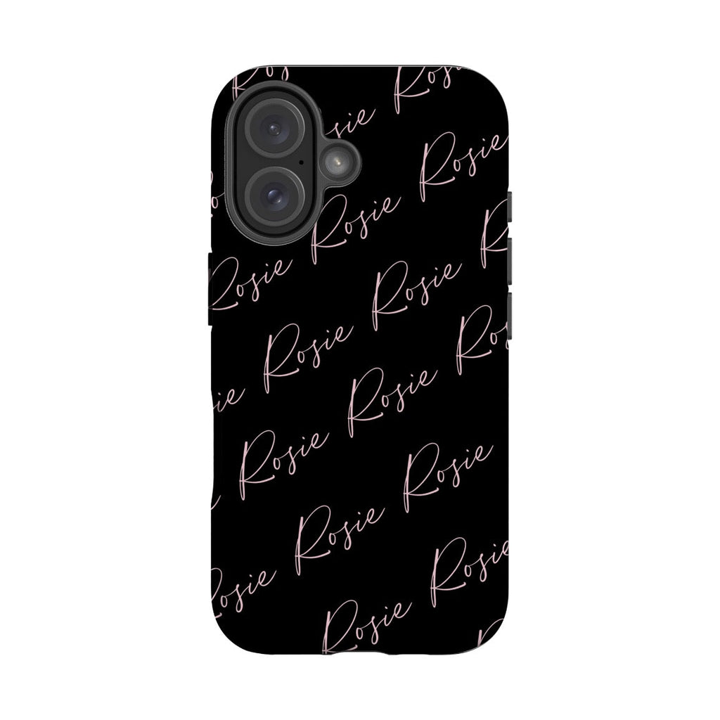 Personalised Script Name All Over iPhone 17 Pro Max Case