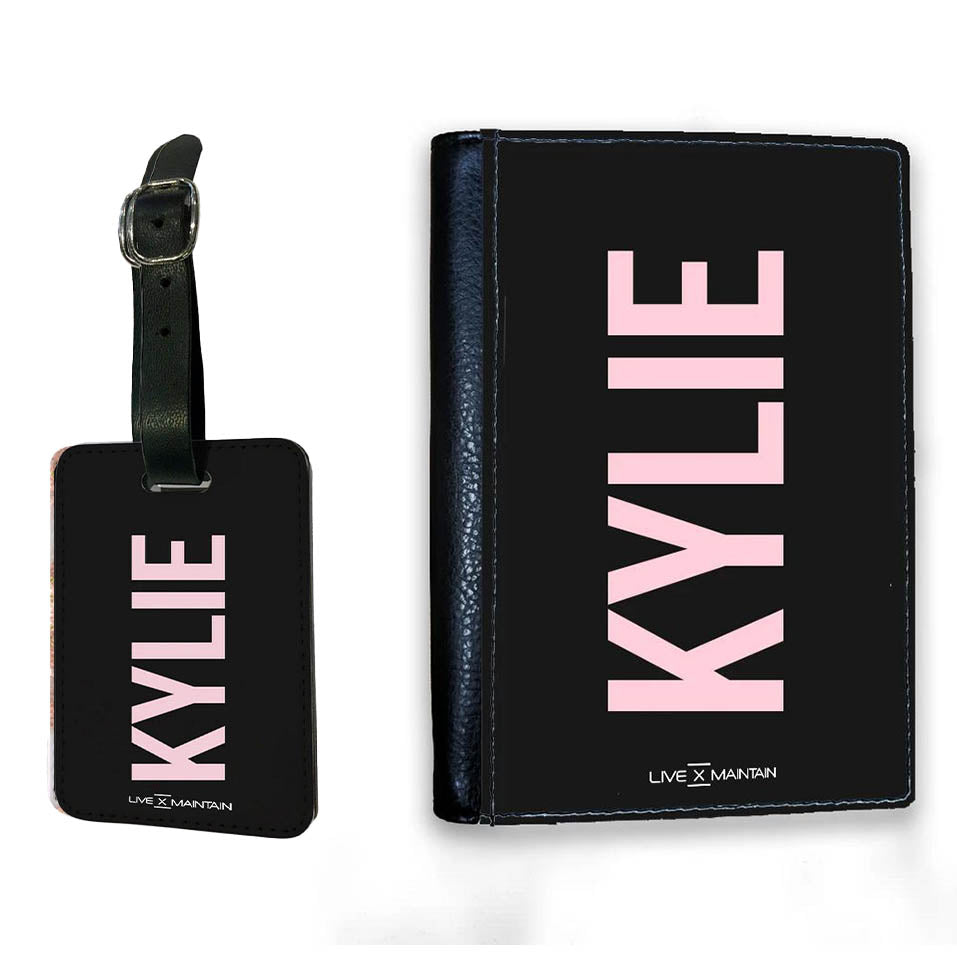 Personalised Name Passport Cover