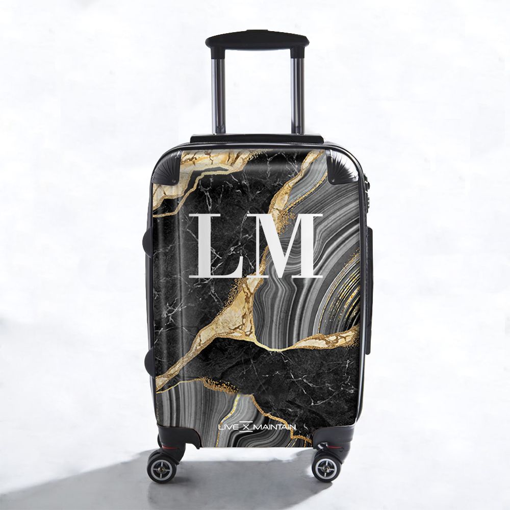 Gold Marble Marble Hard Case Luggage Marble Large Suitcase Store
