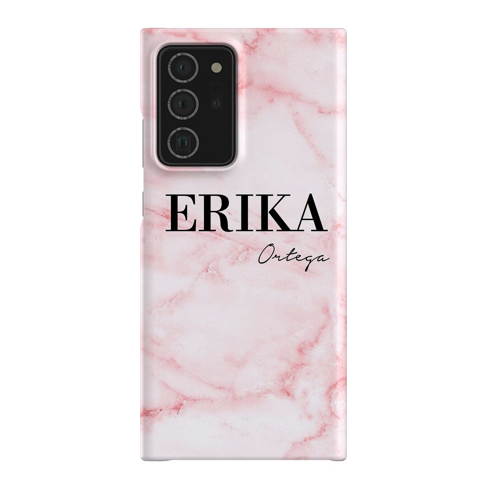 Personalised Cotton Candy Marble Name Samsung Galaxy Note 20 Ultra Case