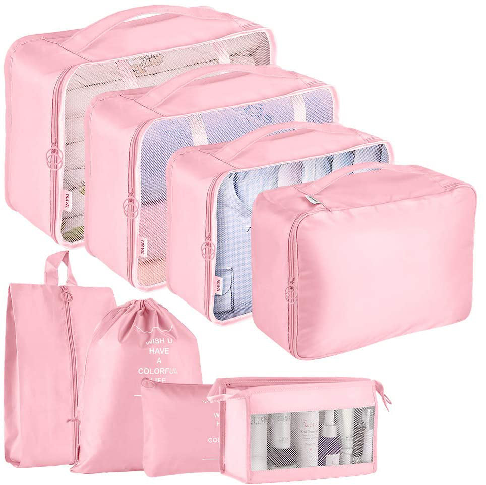8 Pcs Packing Cubes