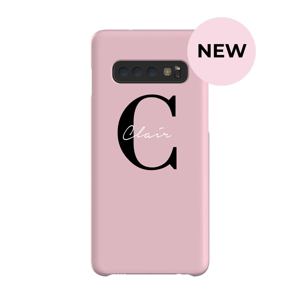 Personalised Bloom Name Samsung Galaxy S10 Case