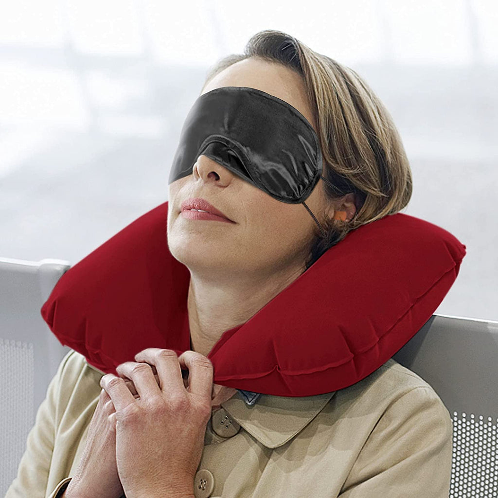 FREE Inflatable Travel Neck Pillow