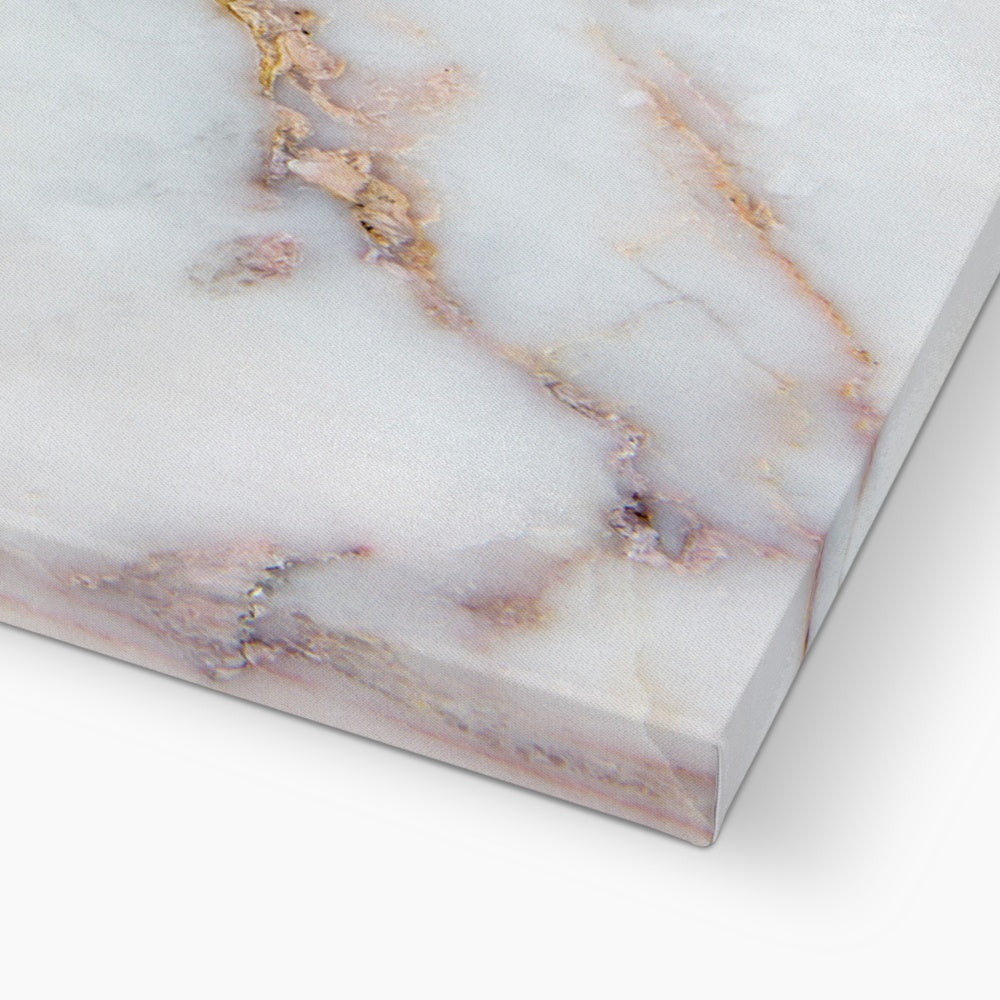 Gold Stained Marble Canvas Canvas
