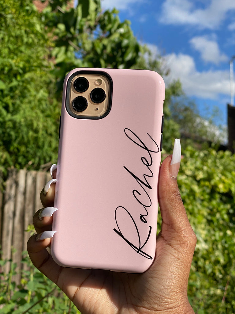 Personalised Bloom Script Name iPhone XS Max Case