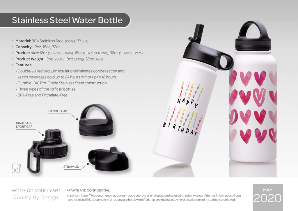 New Example Water Bottle