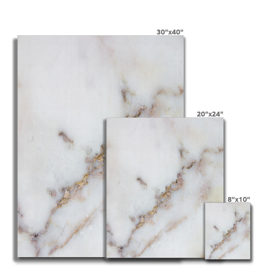 Gold Stained Marble Canvas Canvas