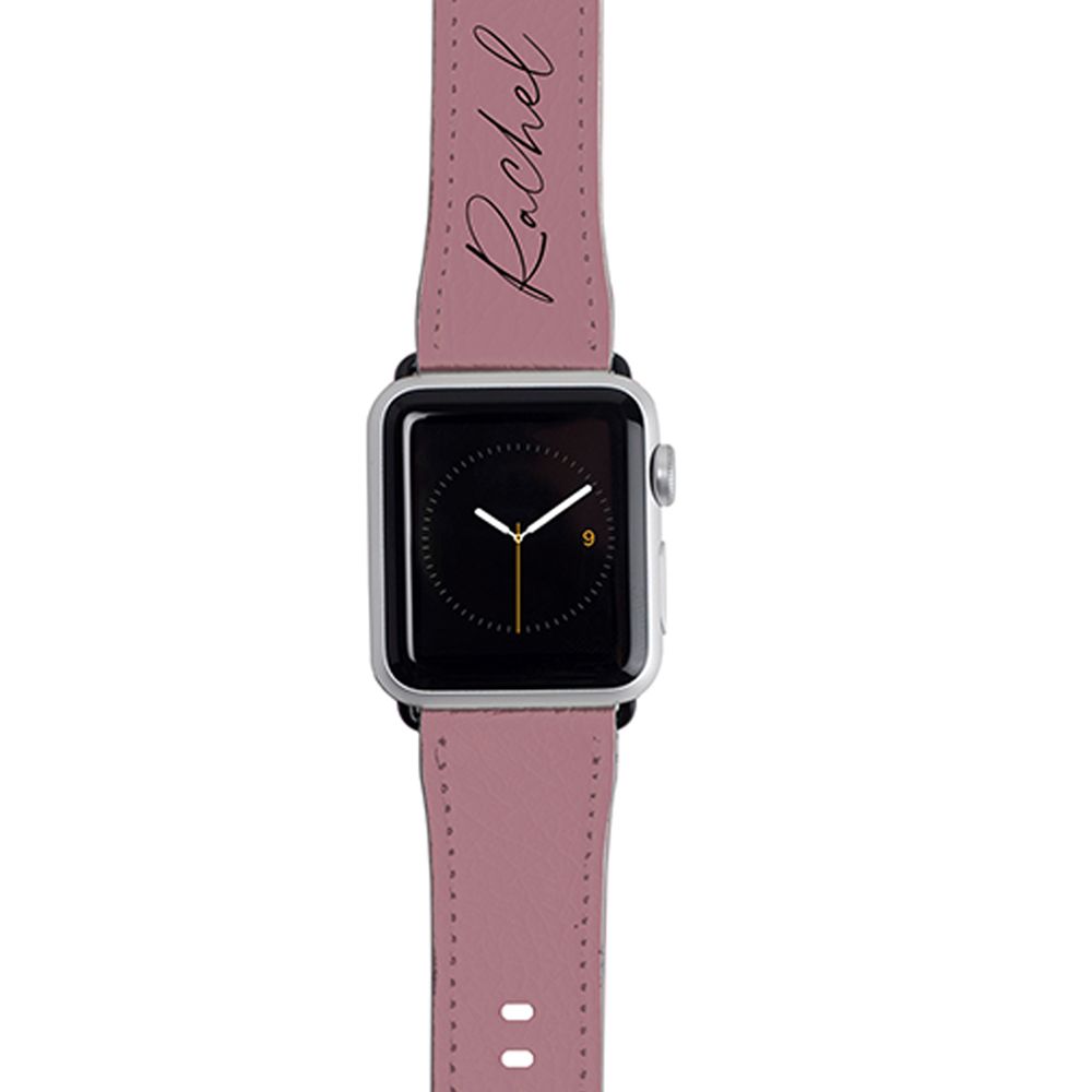 Personalised Nude Name Apple Watch Strap