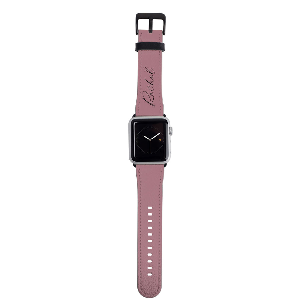 Personalised Nude Name Apple Watch Strap