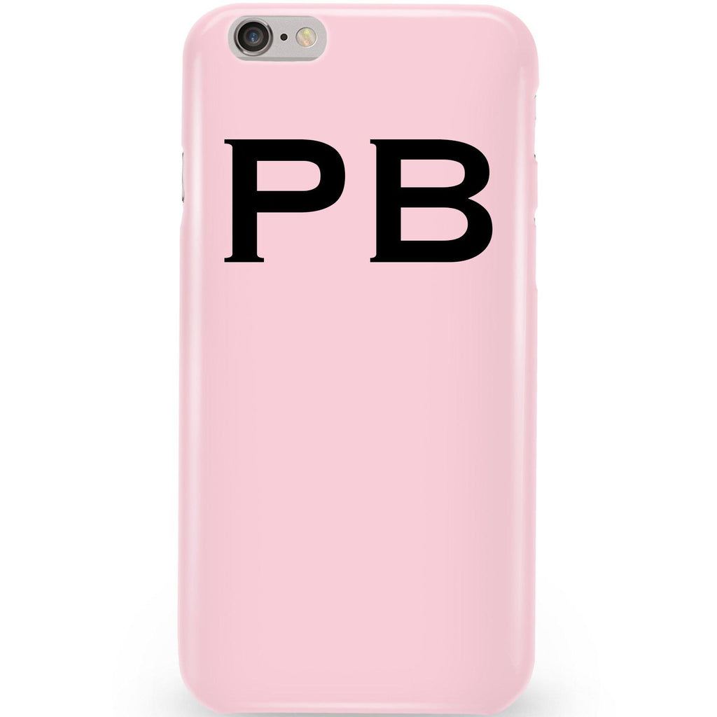 Personalised Bloom Top Initials iPhone 6/6s Case