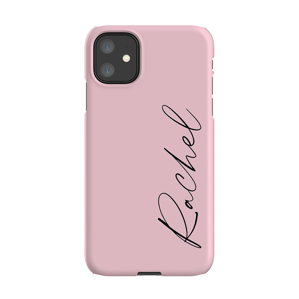 Personalised Bloom Script Name iPhone 11 Case