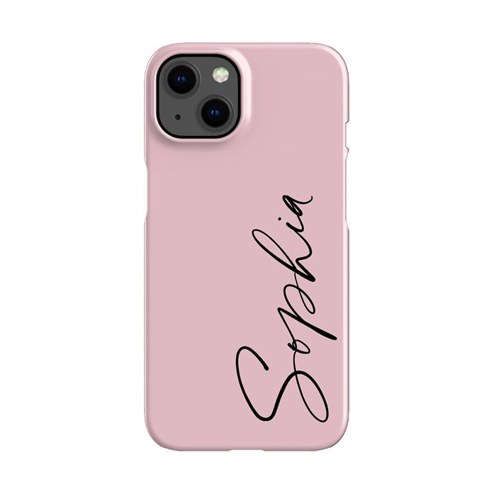 Personalised Bloom Script Name iPhone 14 Case