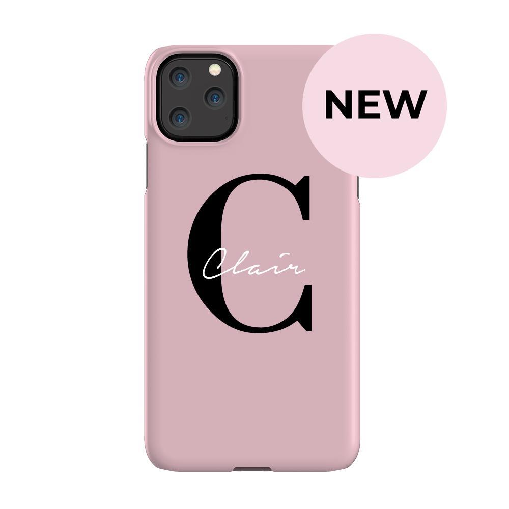 Personalised Bloom Name Initial iPhone 11 Pro Max Case