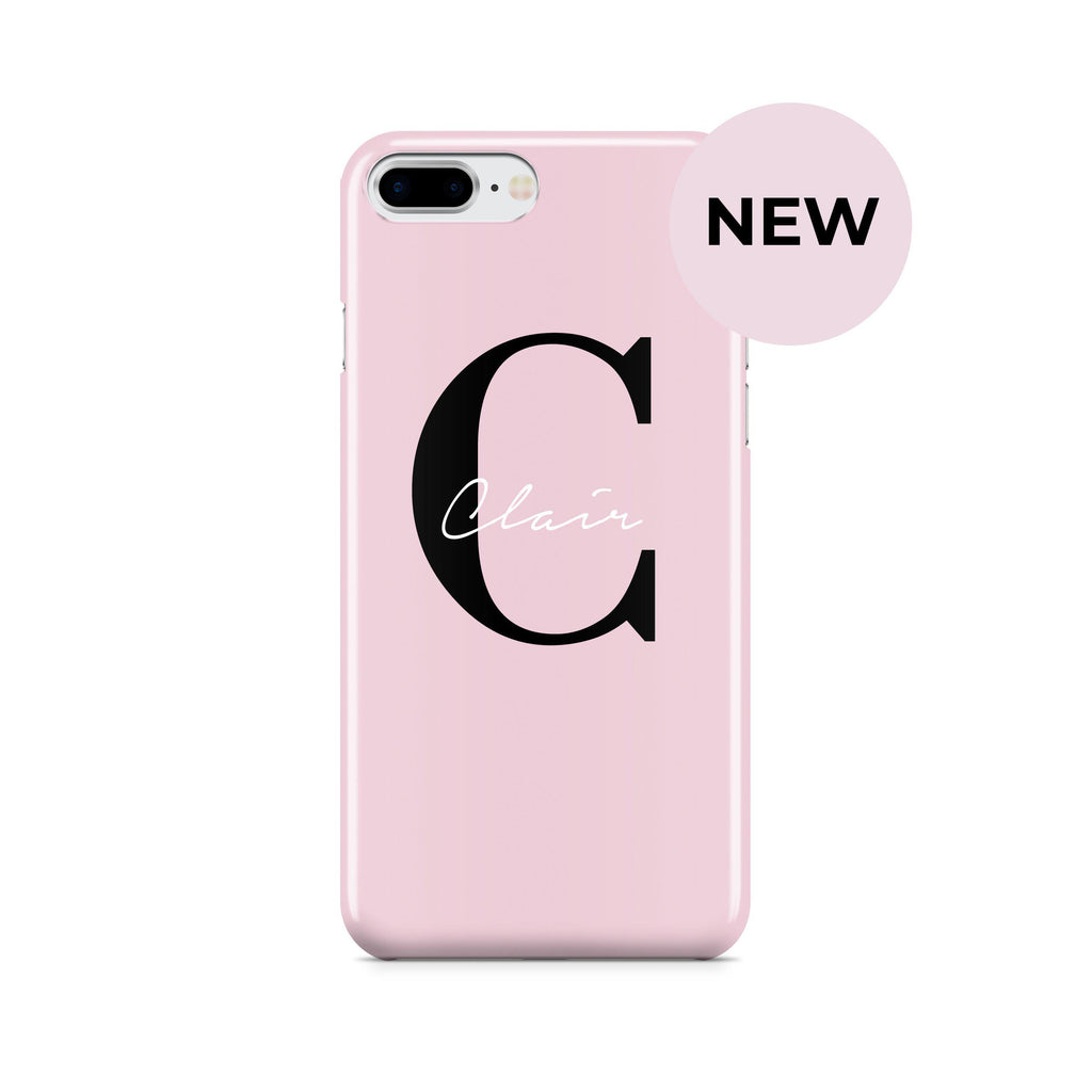Personalised Bloom Name Initial iPhone 7 Plus Case