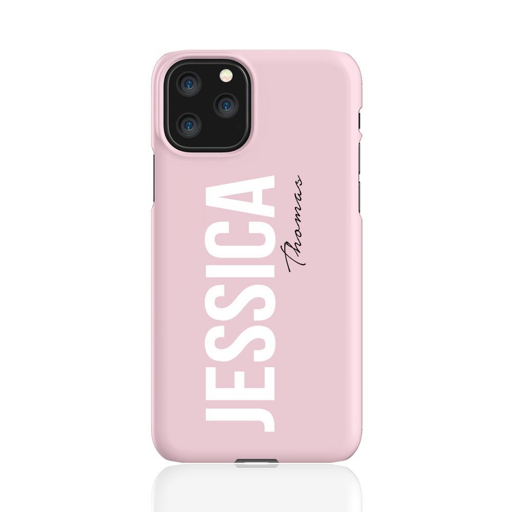 Personalised Bloom Side Name iPhone 11 Pro Case