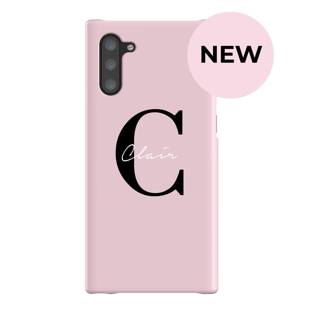 Personalised Bloom Name Samsung Galaxy Note 10 Case