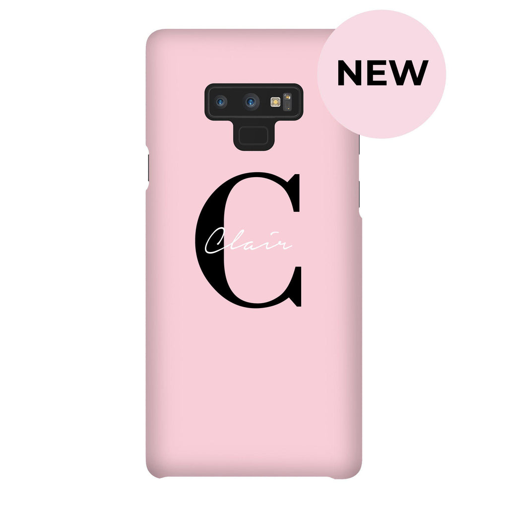 Personalised Bloom Name Samsung Galaxy Note 9 Case