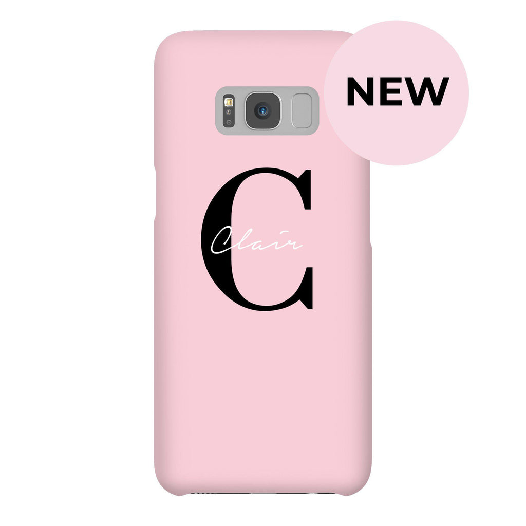 Personalised Bloom Name Samsung Galaxy S8 Case