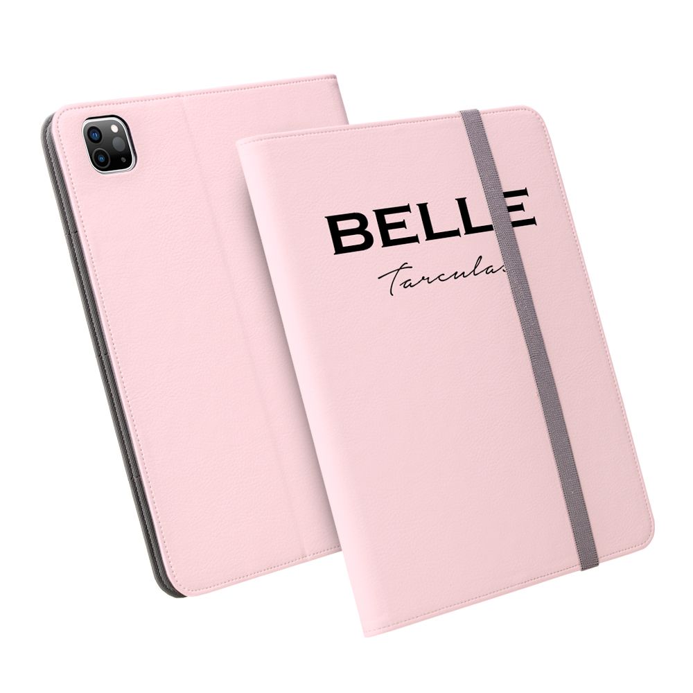 Personalised Bloom Pink Name iPad Pro Case