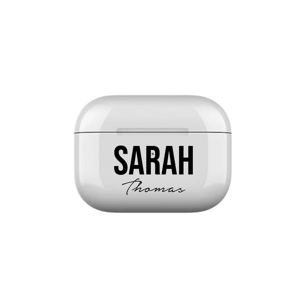 Personalised Bold Side Name Earbud Pro