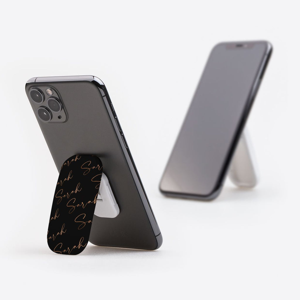 Personalised Bronze Name All Over Clickit Phone grip