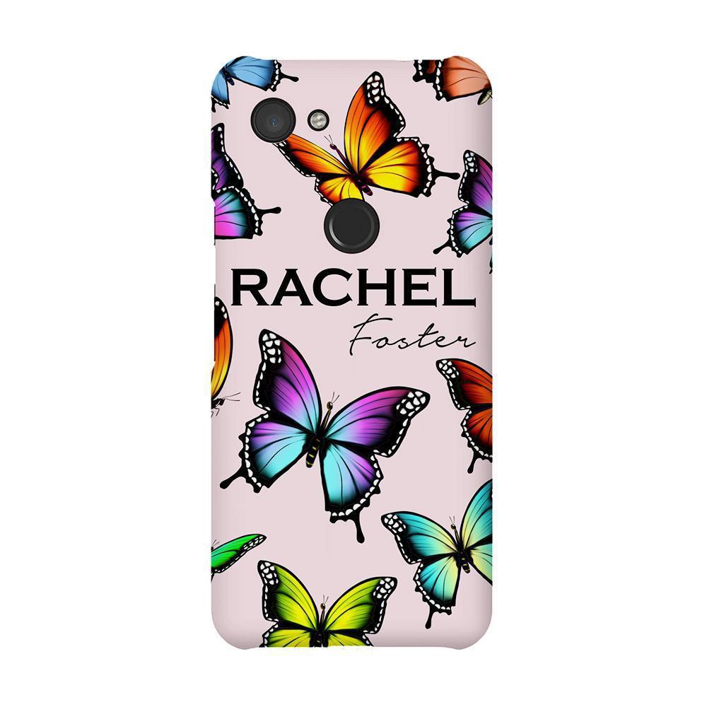 Personalised Butterfly Name Google Pixel 3A Case