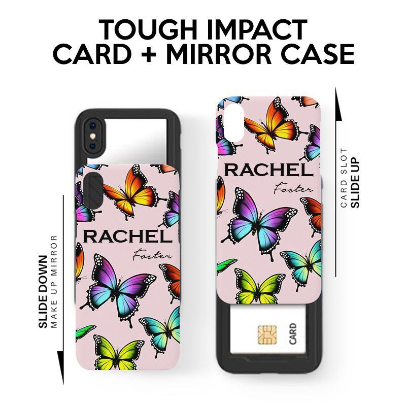 Personalised Butterfly Name iPhone 12 Mini Case