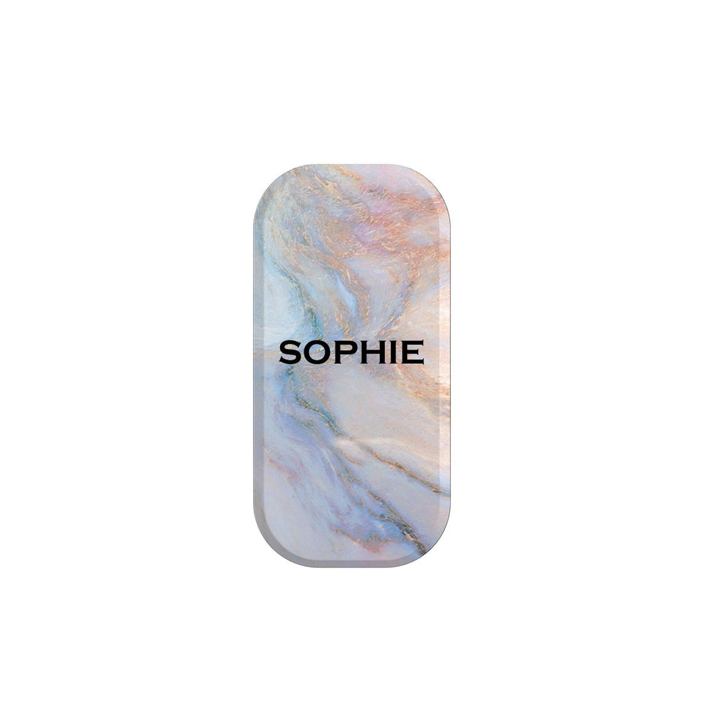 Personalised Moonshine Marble Name Clickit Phone grip