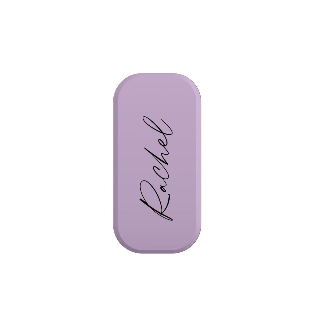 Personalised Purple Name Clickit Phone grip