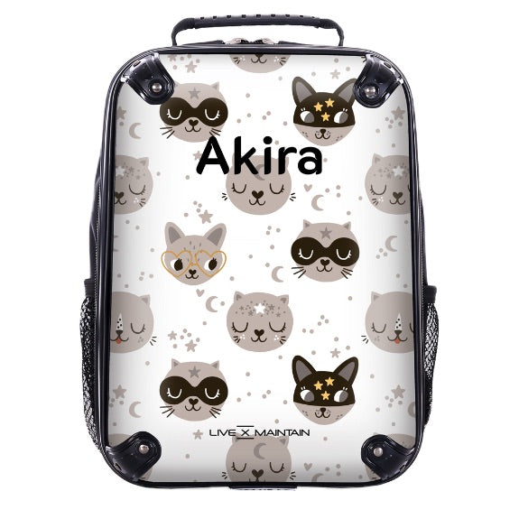 Personalised Cats and Dogs Name Kids Backpack