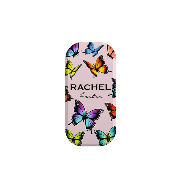 Personalised Butterfly Name Clickit Phone grip