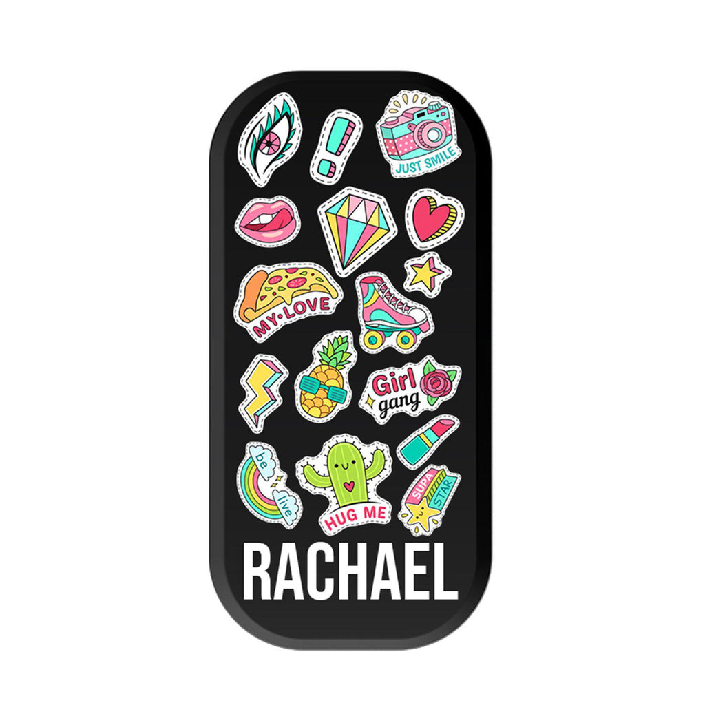 Personalised Sticker Name Clickit Phone grip