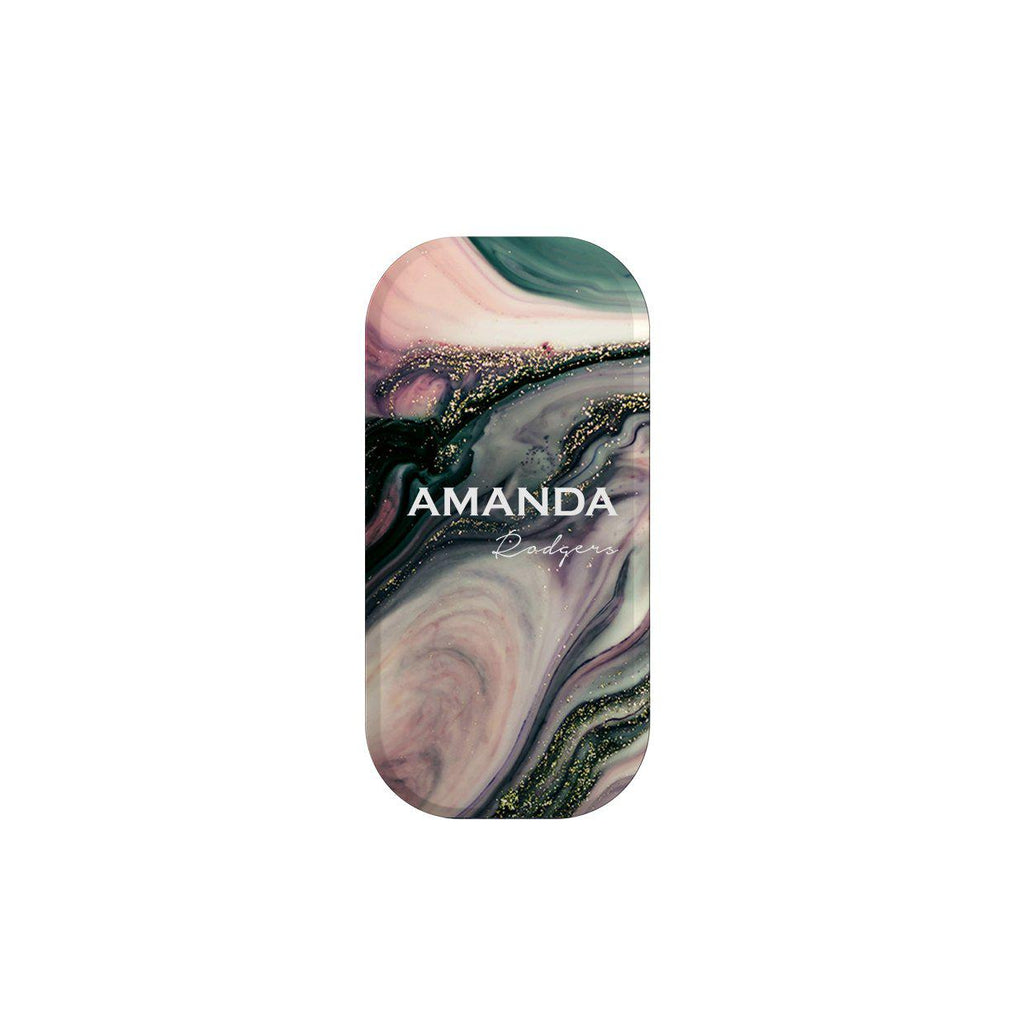 Personalised Swirl Marble Name Clickit Phone grip