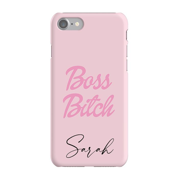 Personalised Boss B*tch iPhone 7 Case