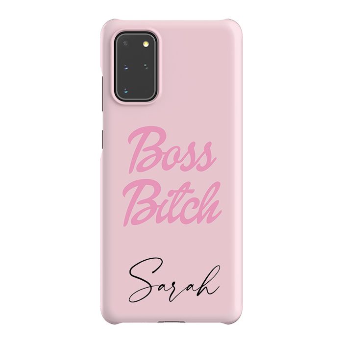 Personalised Boss B*tch Samsung Galaxy S20 Plus Case