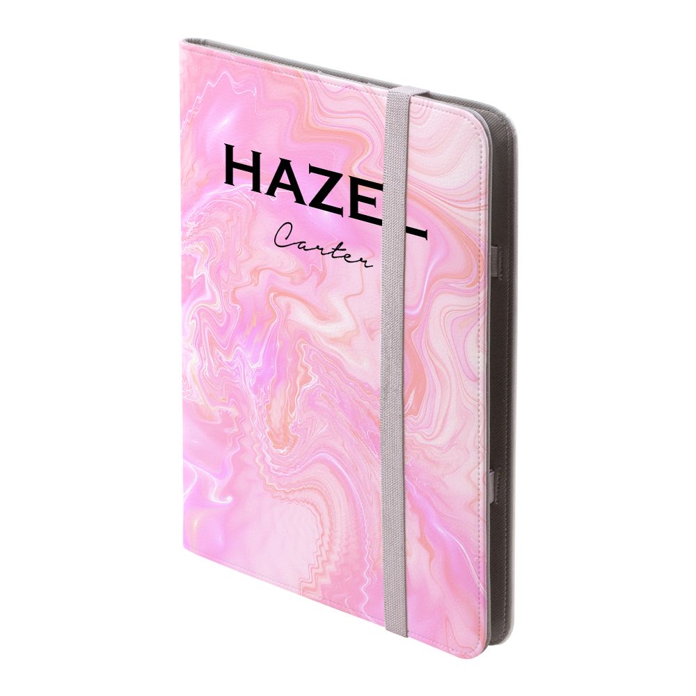 Personalised Cosmic Pink Name iPad Pro Case