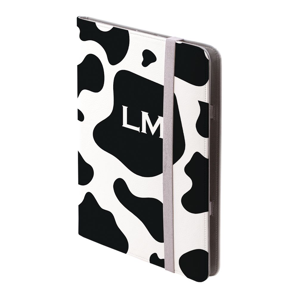 Personalised Cow Print Initials iPad Pro Case