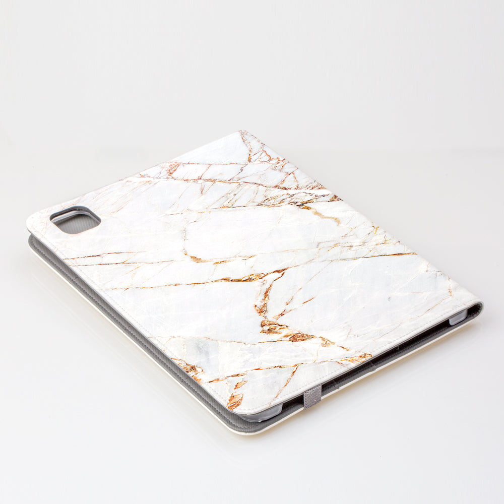 Personalised Cracked Marble Name Initials iPad Pro Case