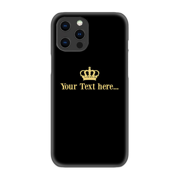 Personalised Name Crown iPhone 15 Pro Max Case