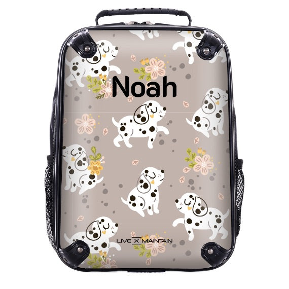 Personalised Dalmatians Name Kids Backpack