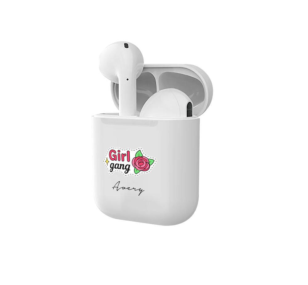 Personalised Girl Gang Smart Earbuds