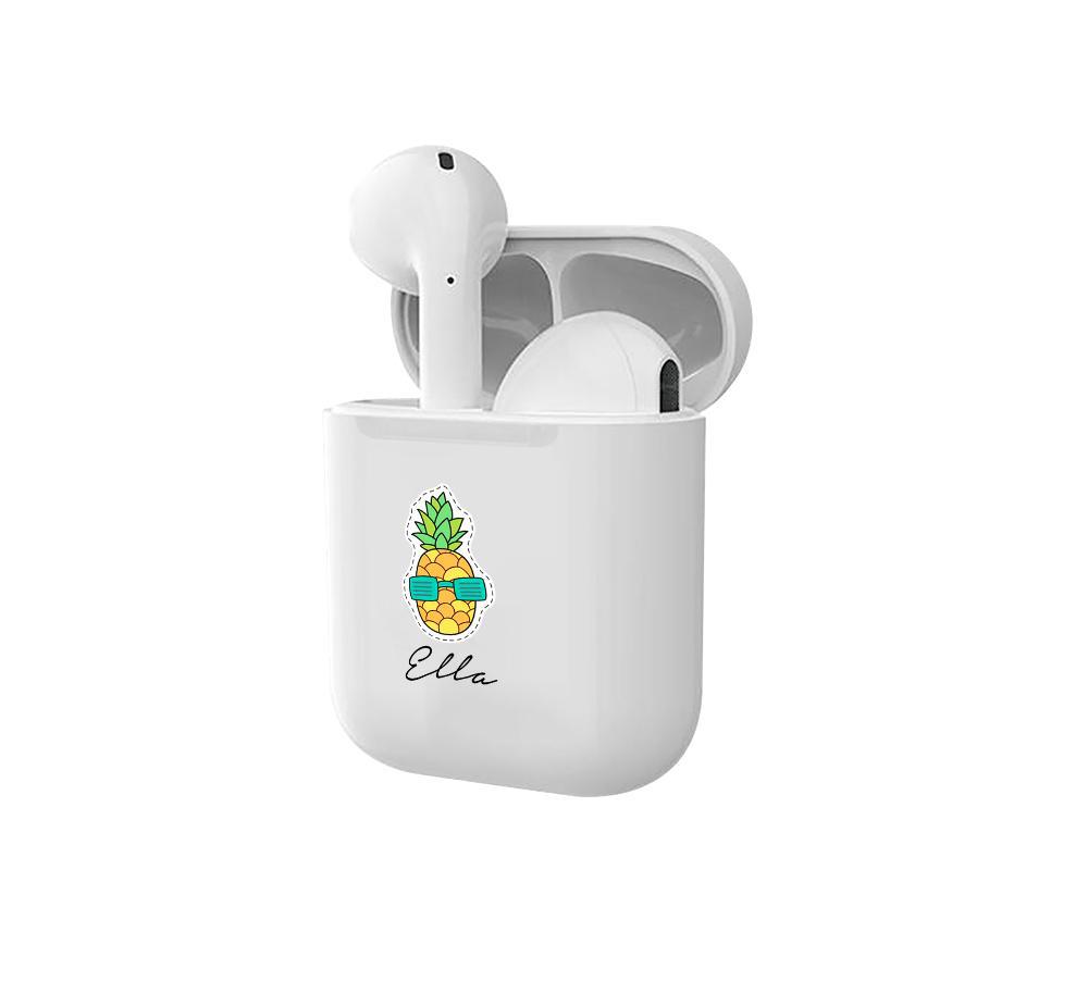 Personalised Pineapple Smart Earbuds