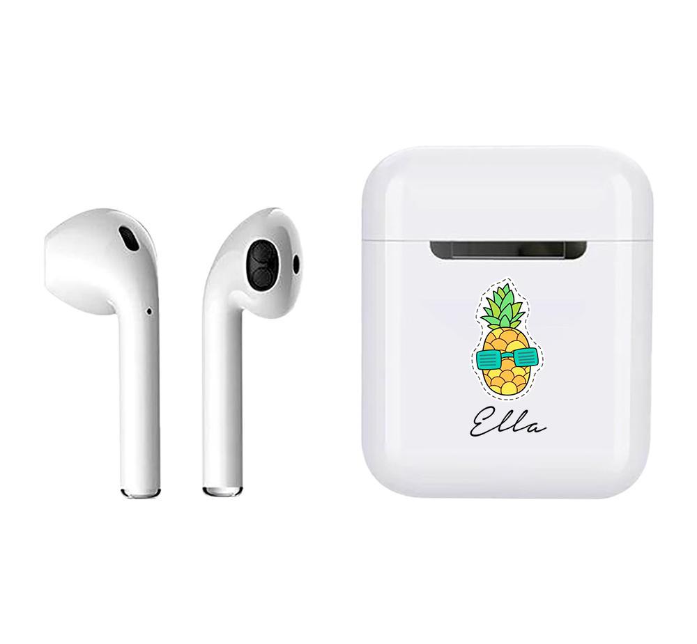 Personalised Pineapple Smart Earbuds