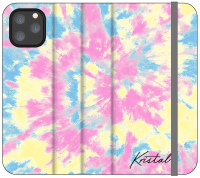 Personalised Multicolor Tie Dye Name iPhone 12 Pro Max Case