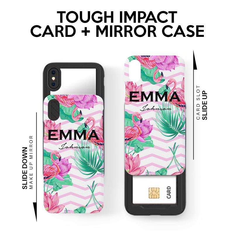 Personalised Flamingo Name iPhone 11 Pro Case