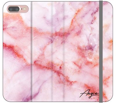Personalised Pastel Marble Name Initial iPhone 7 Plus Case