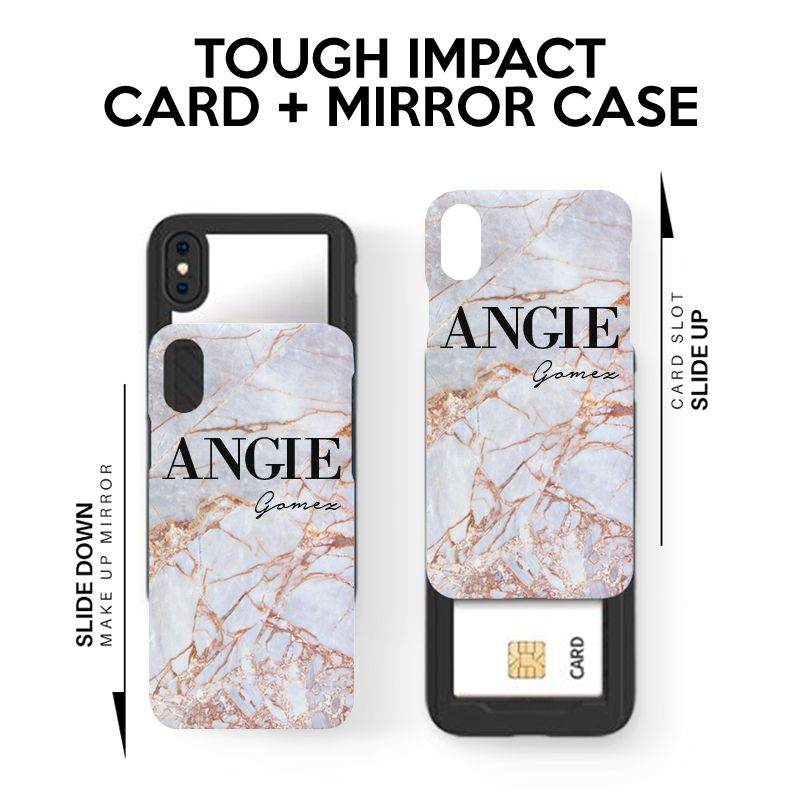 Personalised Fragment Marble Name iPhone 11 Pro Case