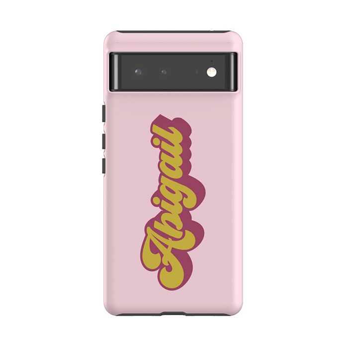 Personalised Groovy Text Google Pixel 8 Case