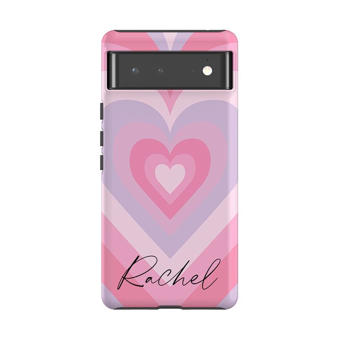 Personalised Heart Latte Google Pixel 6 Case