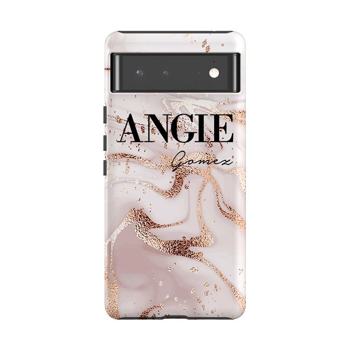 Personalised Liquid Marble Name Google Pixel 7 Case